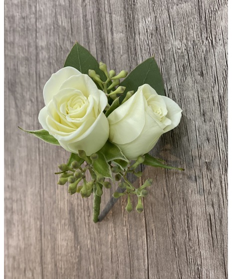 Spray Rose Boutonniere