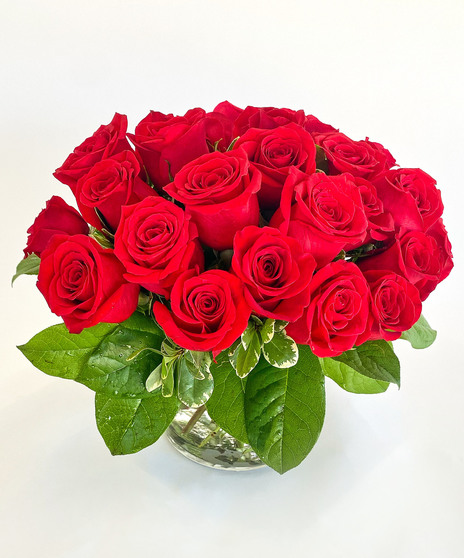 Mounded Rose Cylinder
