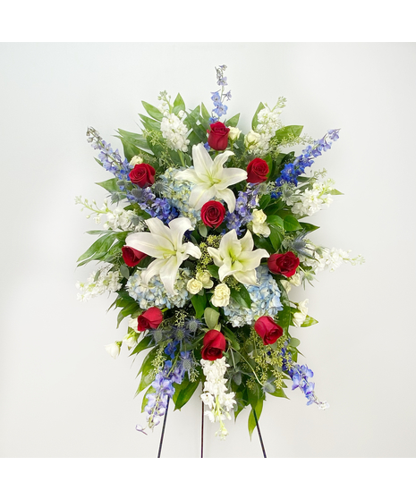 Patriotic Standing Spray