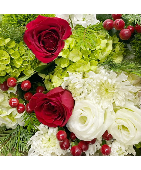 Holiday Blooms Flower Arrangement