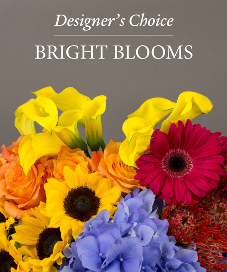 Floral closeup with text that reads 