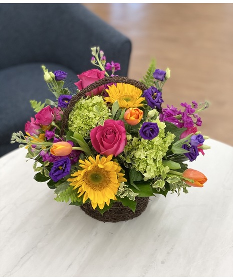 Bright Easter Basket